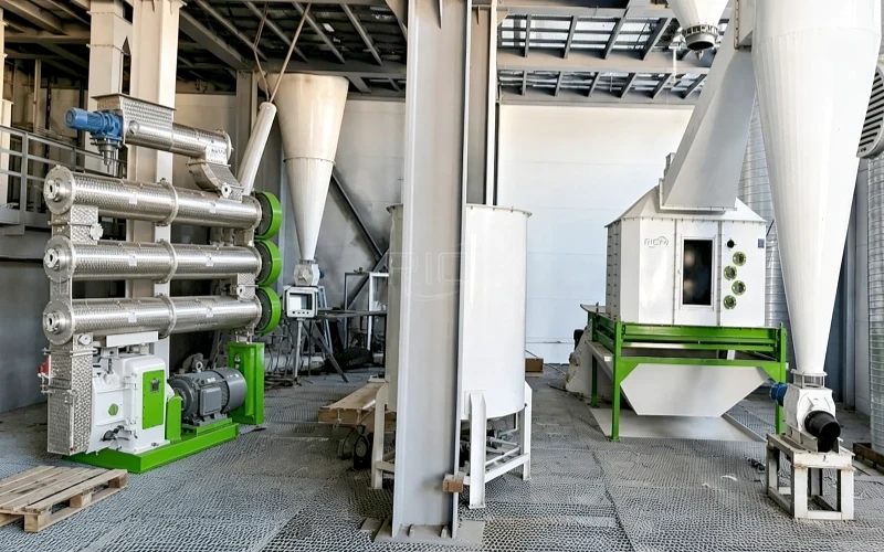 shrimp feed pellet mill project in thailand