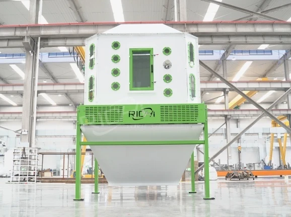shrimp feed pellet counter flow cooler