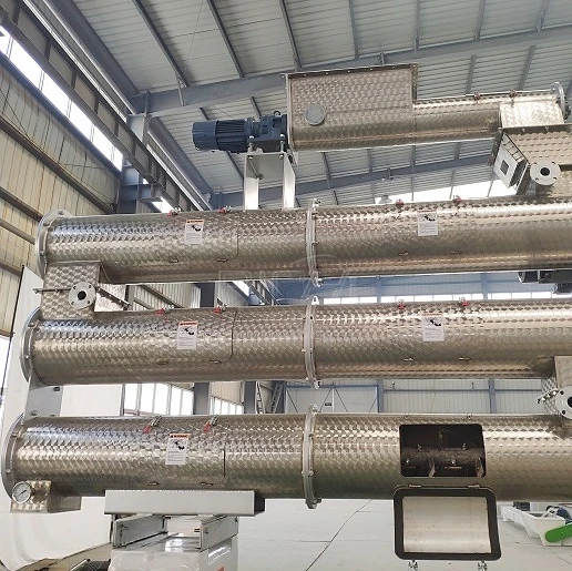 shrimp feed pellet mill extended and thickened conditioner