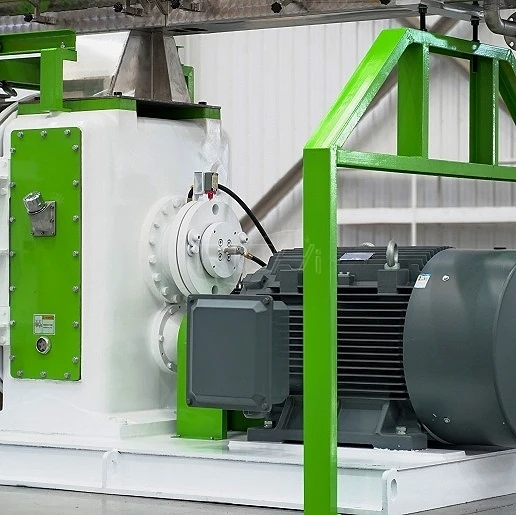shrimp feed pellet mill gear drive and motor