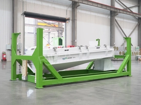 shrimp feed pellet screening machine