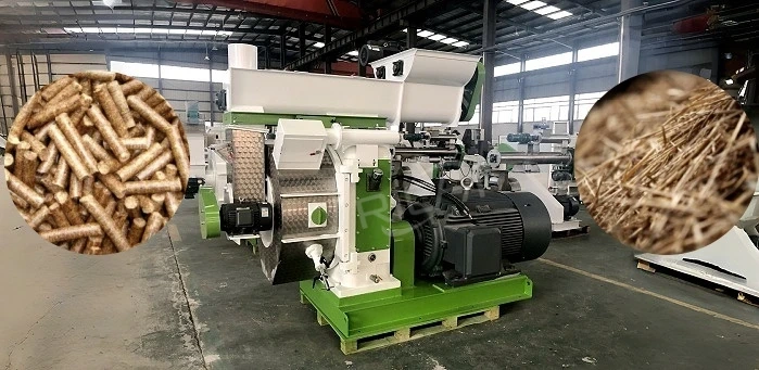 wheat straw pellet machine for sale