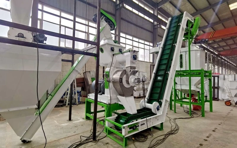 wheat straw pellet machine project in south africa